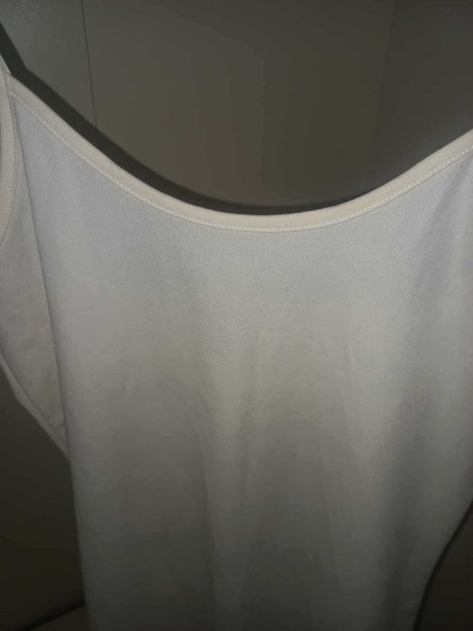 Kremowa bazowa sukienka/ halka Orsay rozmiar S