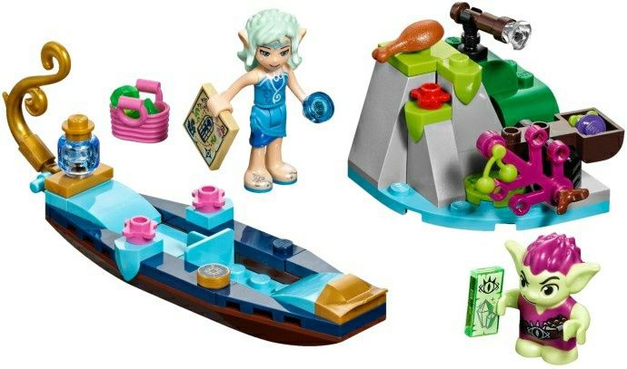 Klocki Lego Elves 41181 Gondola Naidy i Gobliński Złodziej kompletne