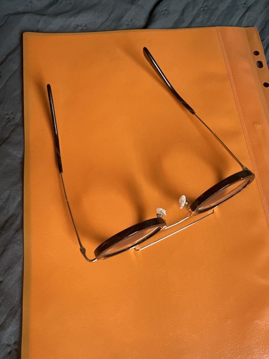 Gotowe okulary (korekcyjne)lenonki z korekcją -0,5 na obu oczach PD 60