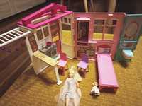 Domek Barbie plus lalki