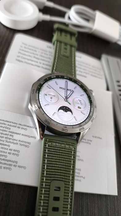 Huawei Watch GT 4 + extras - Como Novo e na garantia