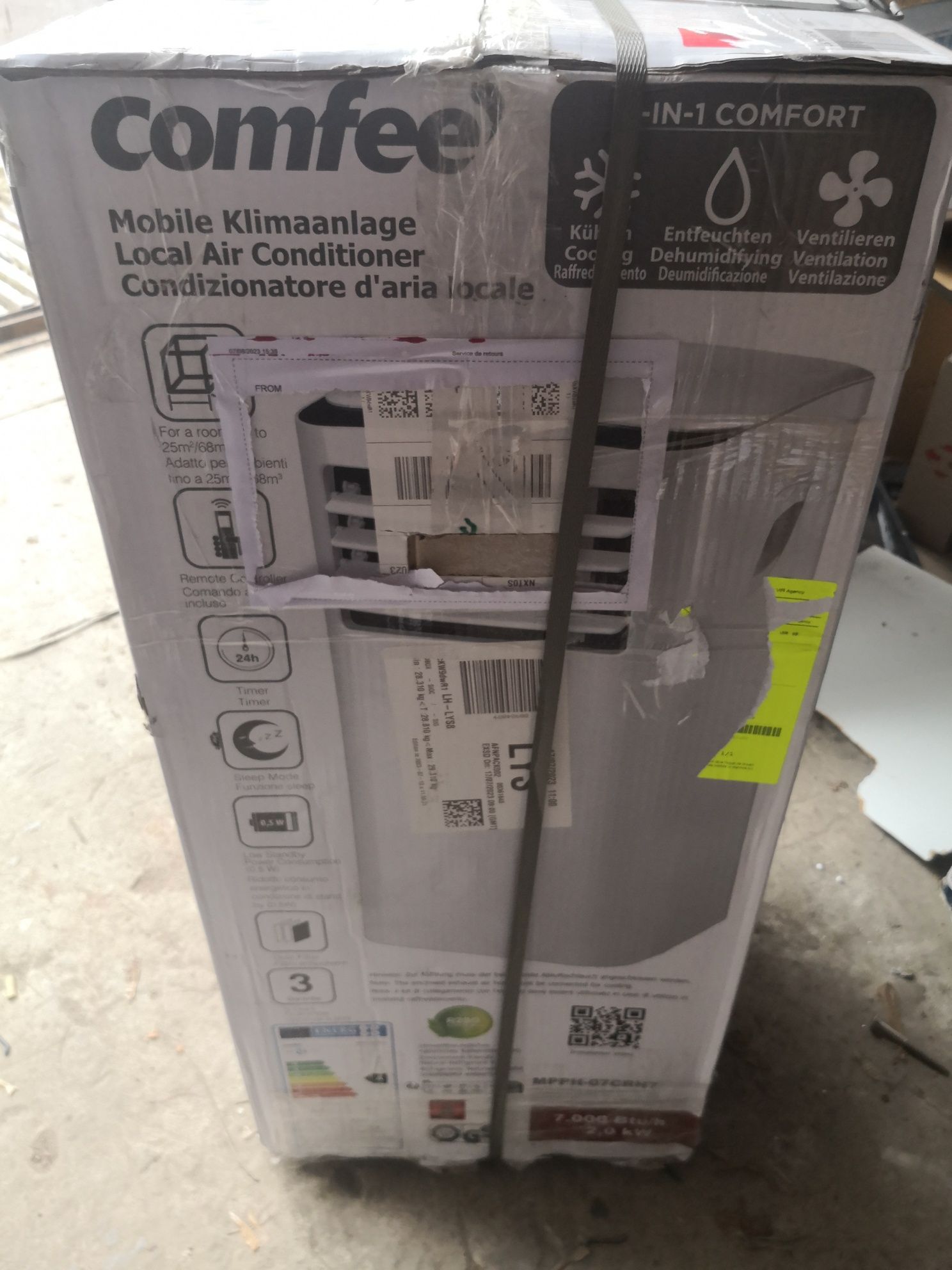 Компресорний кондиціонер Comfee Mobiles Klima MPPH-07CRN7.7000BTU 2.0k