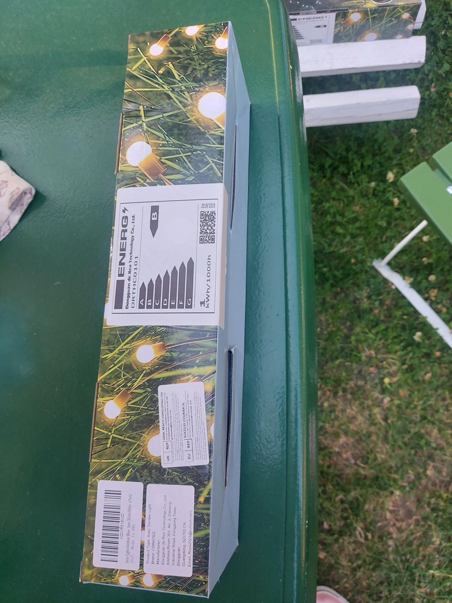 Lampki solarne, zestaw 4szt.