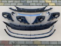 Решітки накладки бампера Megane 3 Рено Меган 3 хром бампер