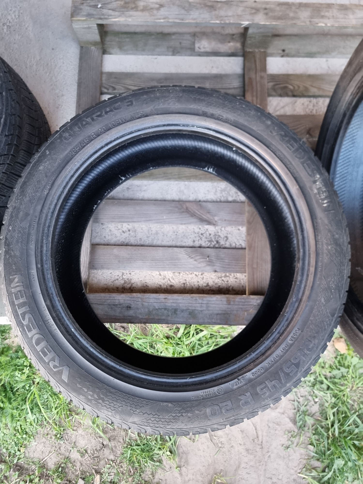 2x Opony całoroczne 265 45 r20 Extra Load Vredestein Quatrac 5