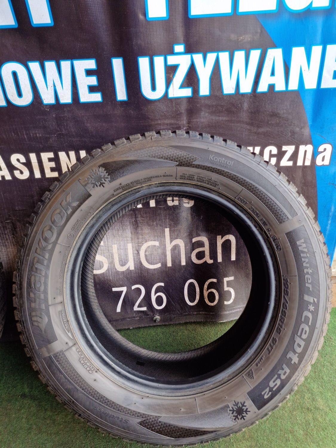 Opony zimowe 195/65/15 Hankook Para 6.5mm