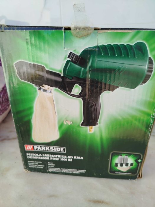 Pistola jato areia Parkside
