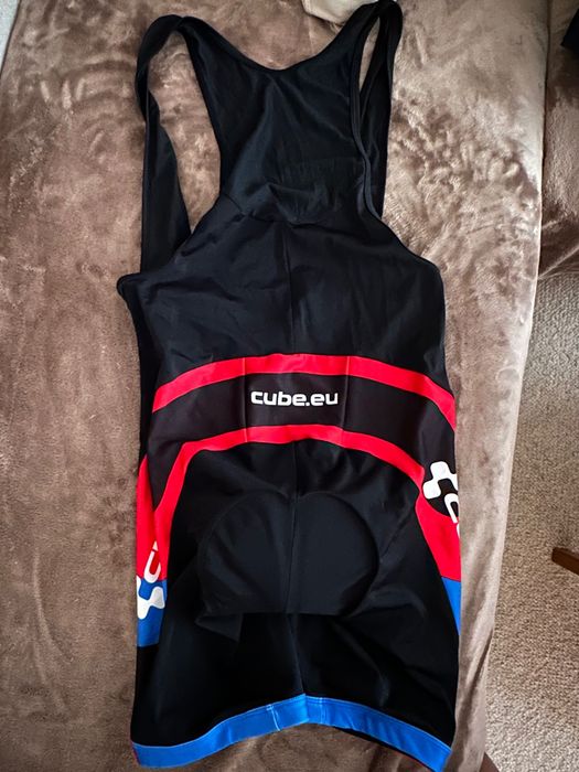 Spodenki rowerowe z pampersem CUBE męskie