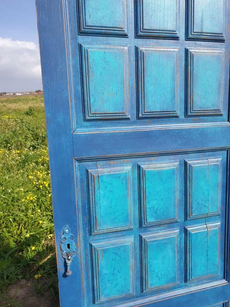 Porta de madeira decorativa 150×56 cm Old wooden door