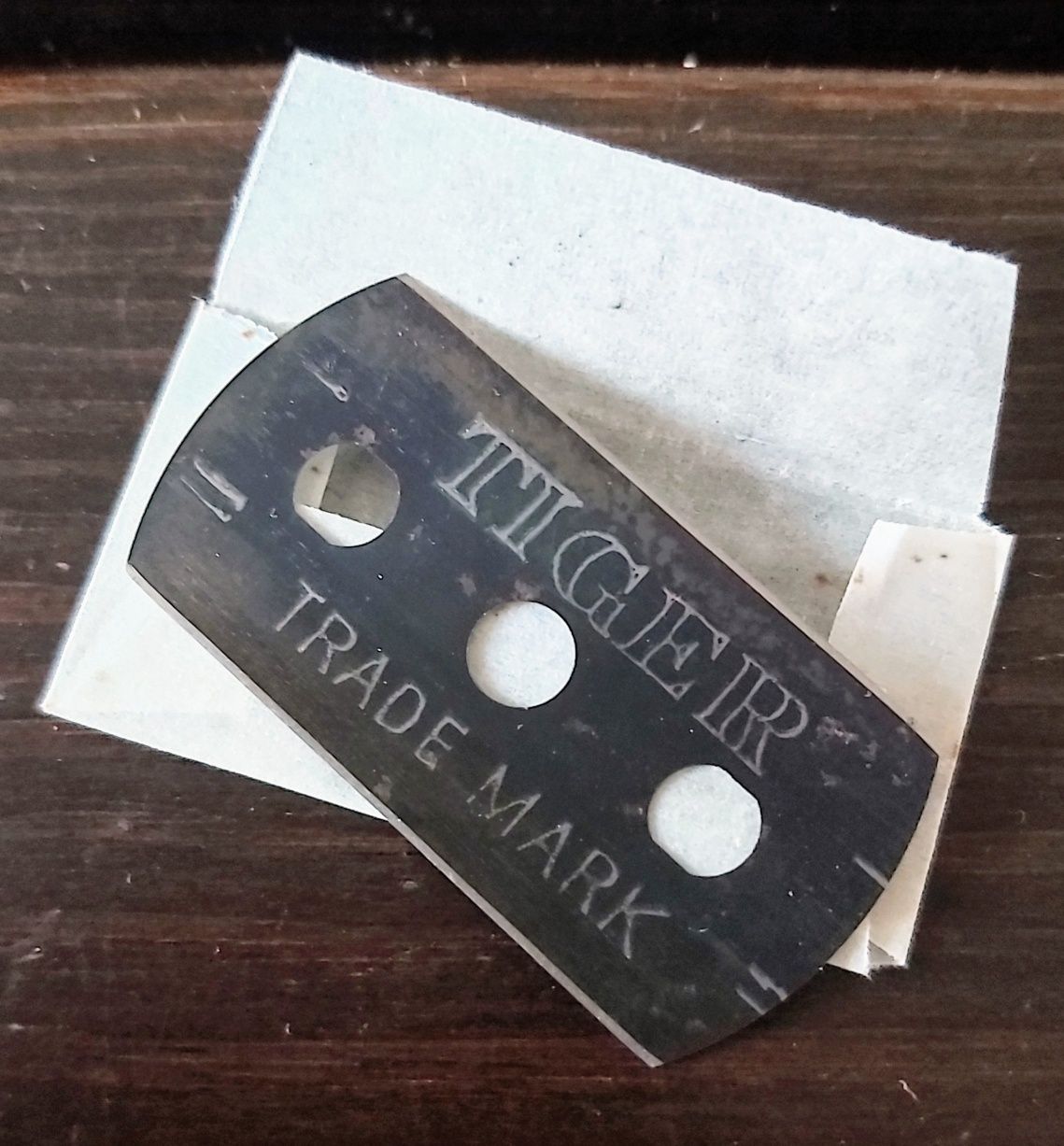 Żyletki "Tiger" Razor Blades PRL