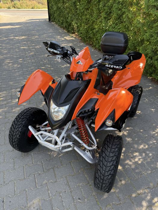 Honda herkules 300S*homologacja*2900 przebieg ! Kufer barossa cpi yfz