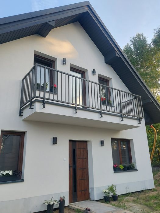 Balustrada Zewnętrzne Wewnętrzne Malowane Proszkowo