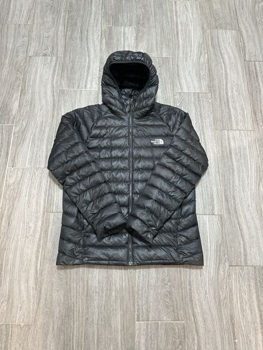 Куртка The North Face чоловіча пухова з капюшоном оригінал чорна L