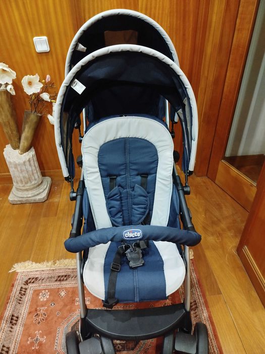 carrinho Chicco duplo