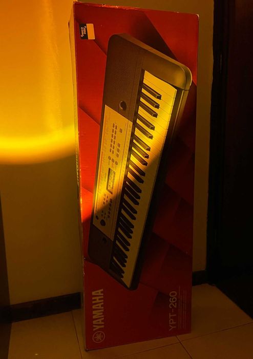 Yamaha YPY-260 novo. piano/teclado