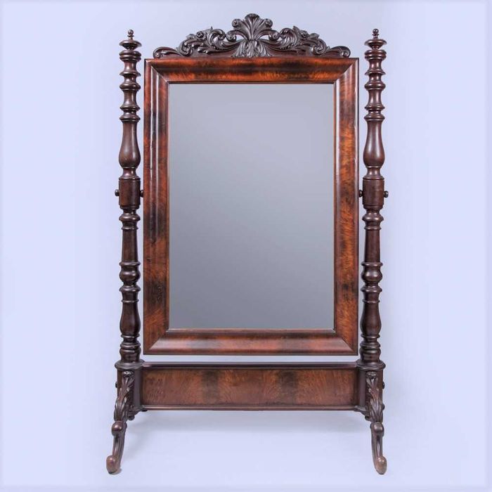 Espelho de Vestir Antigo