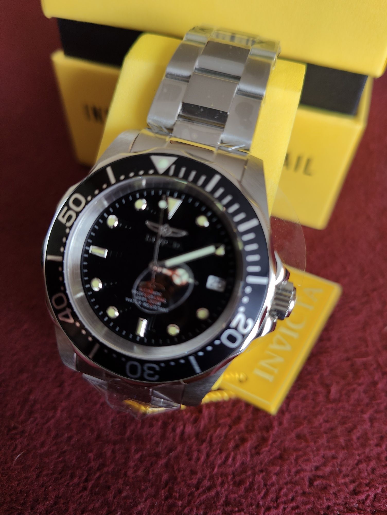 Invicta Pro Diver 8926 Automatyczny zegarek Meski  SZAFIROWE SZKŁO