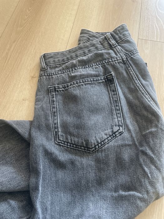 Szerokie spodnie jeansy Pull&bear 38