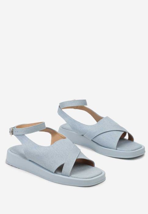 Блакитні Сандалі Босоніжки 38 розмір нові