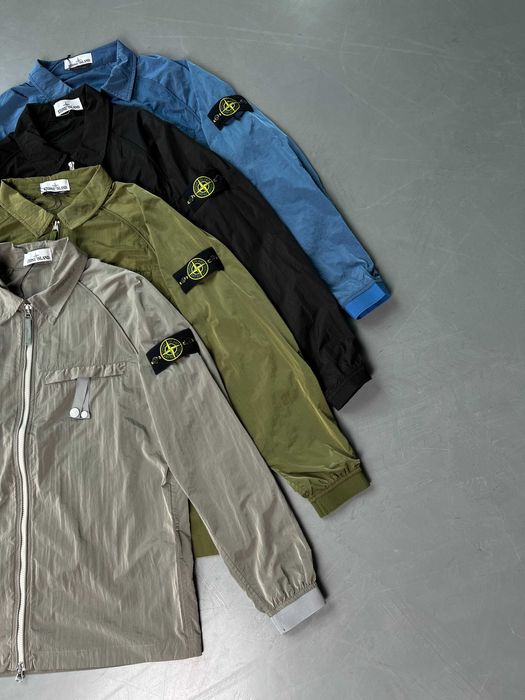 БЕЗ ПЕРЕДОПЛАТИ | STONE ISLAND NYLON овершот куртка стон айленд нейлон