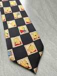 Krawat Winnie the Pooh. 100% Silk. Dunhill.