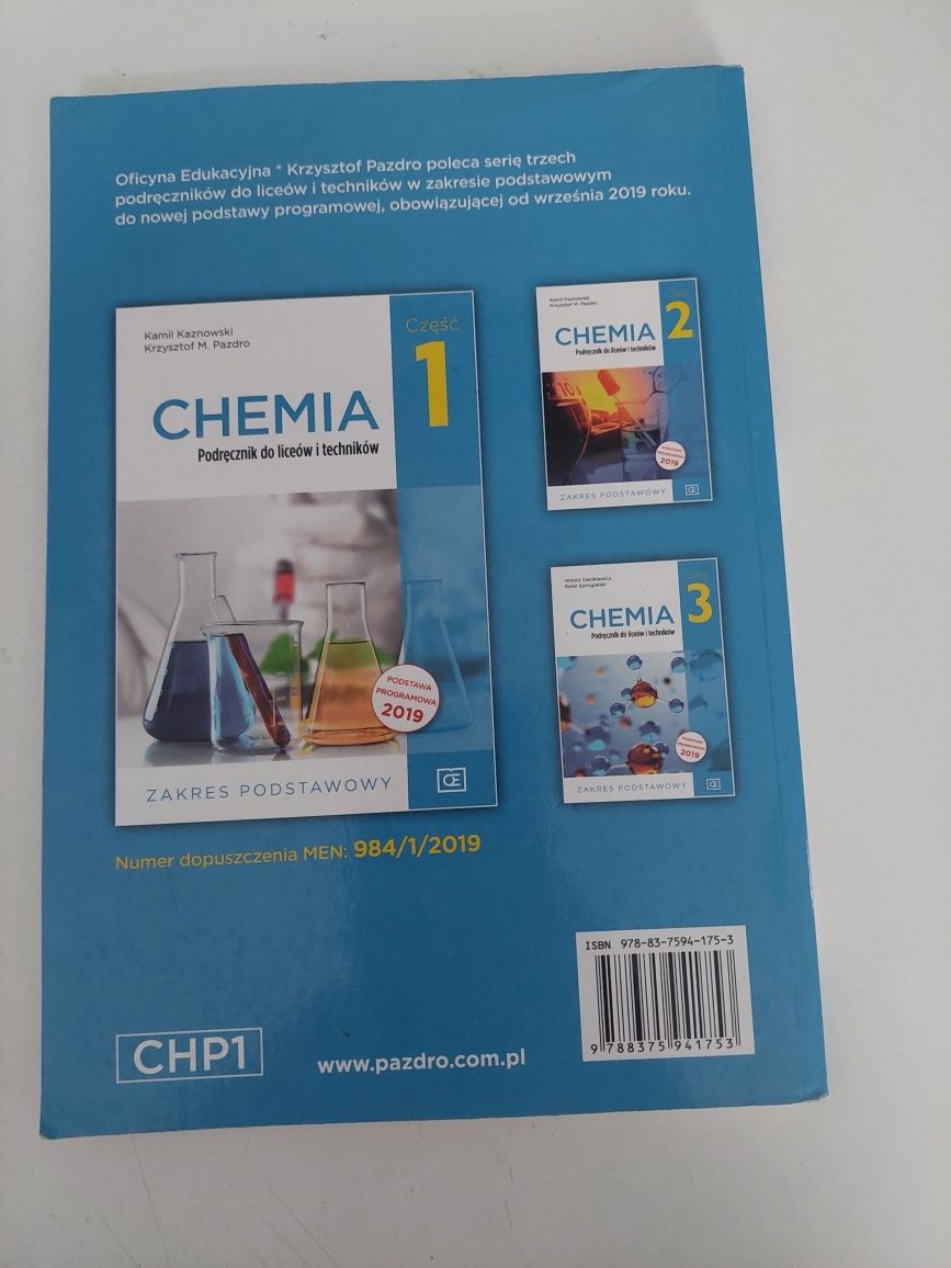 Podręcznik do chemii 1