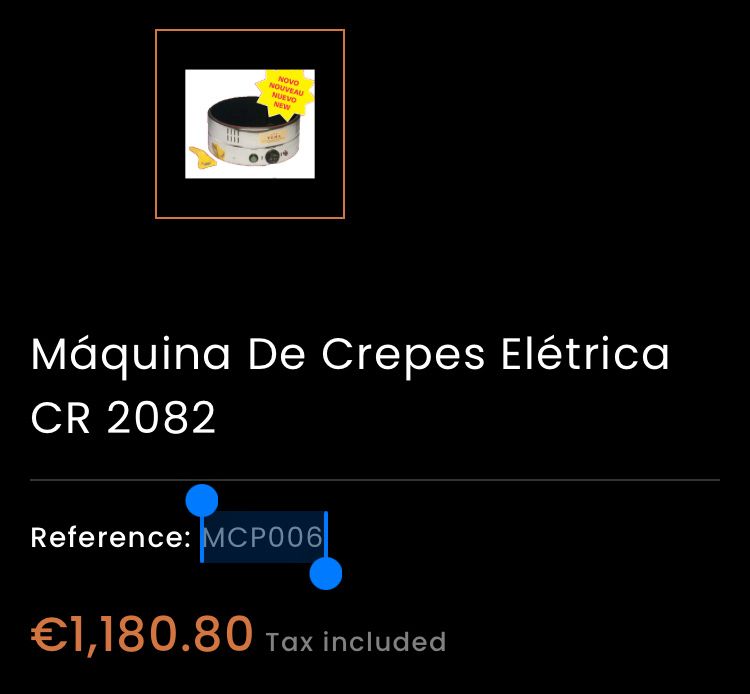 Crepeira vitroceramica