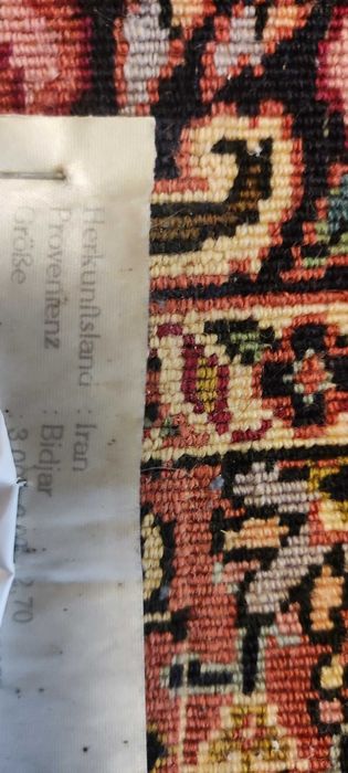 Dywan wełniany Iran, Bidjar 300/90