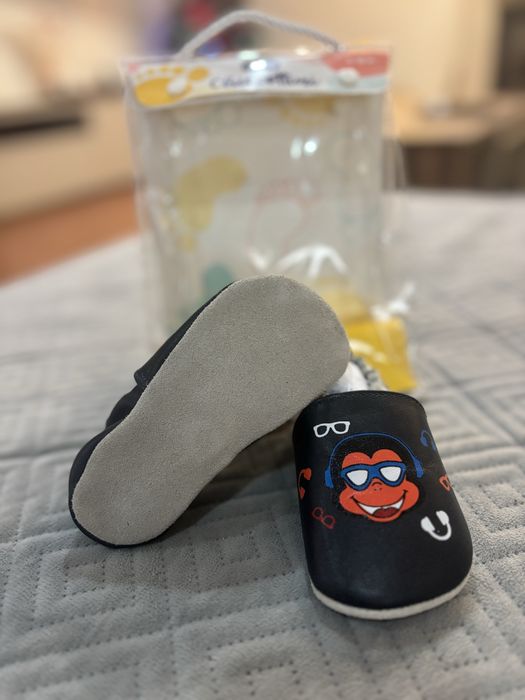 Chinelos menino pele n20 chicco