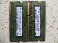 Pamięci RAM laptop SAMSUNG DDR3 4GB (2 x 2GB) PC3 1333 MHz