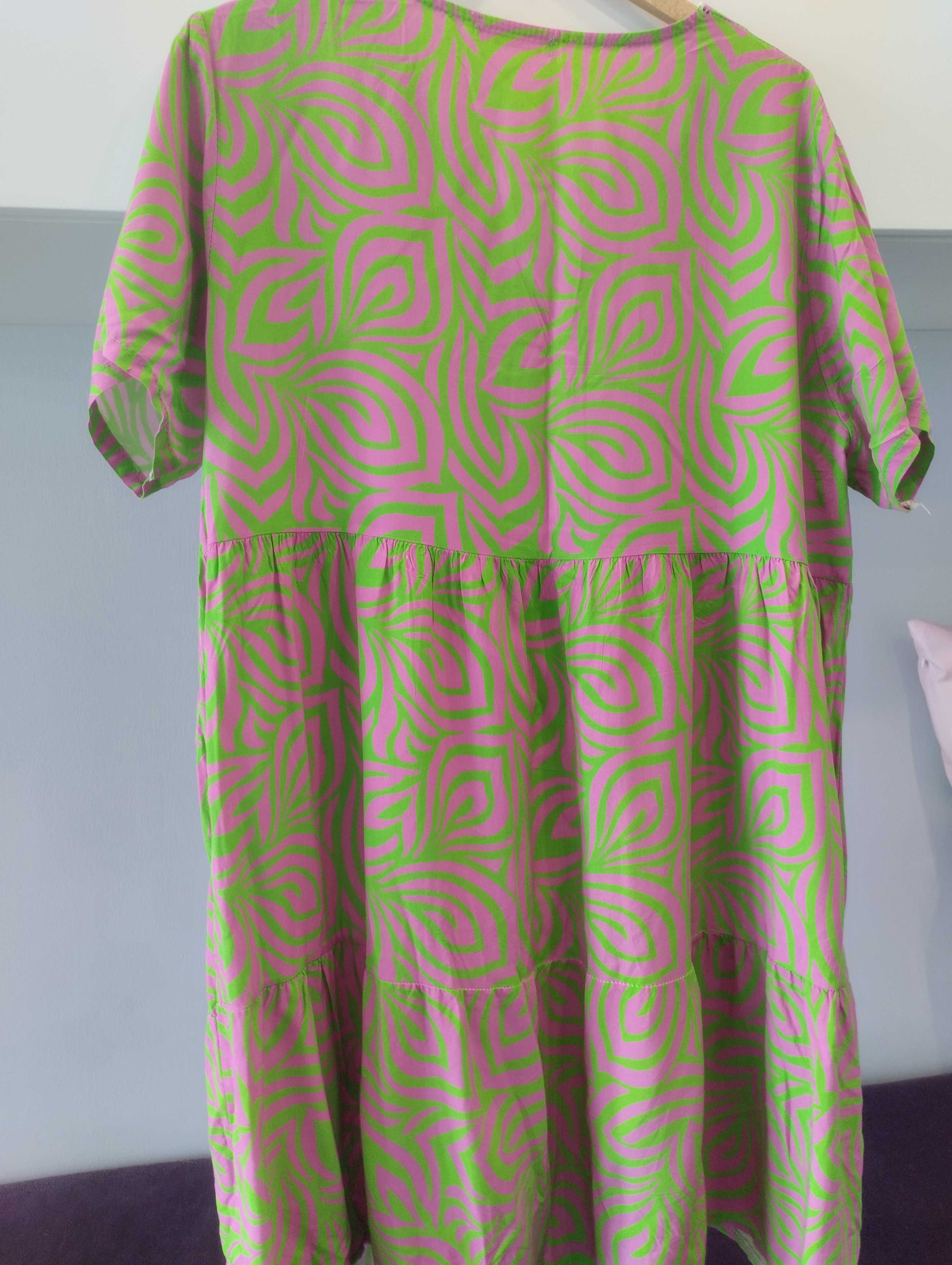 Letnia sukienka oversize