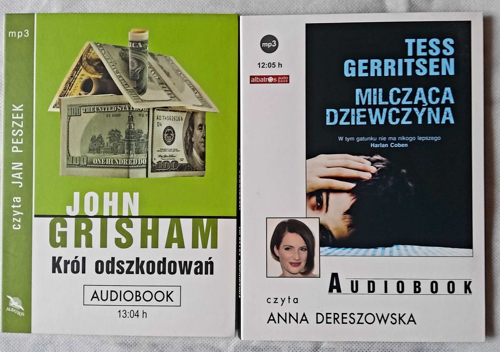 Audiobooki mp3 x2