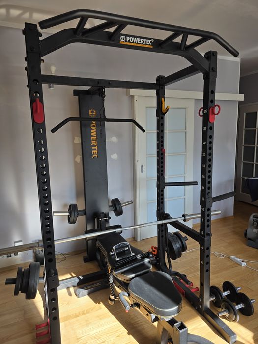 Klatka treningowa Powertec WB-PR19-B POWERTEC POWERRACK BLACK