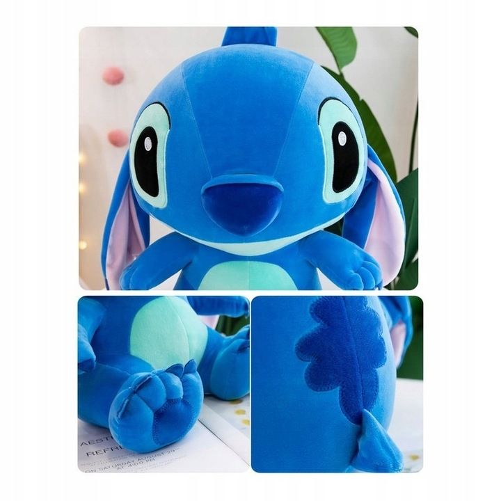 Stitch Duża Maskotka Zabawka Lilo I Stich Pluszak Przytulanka Miś Plus