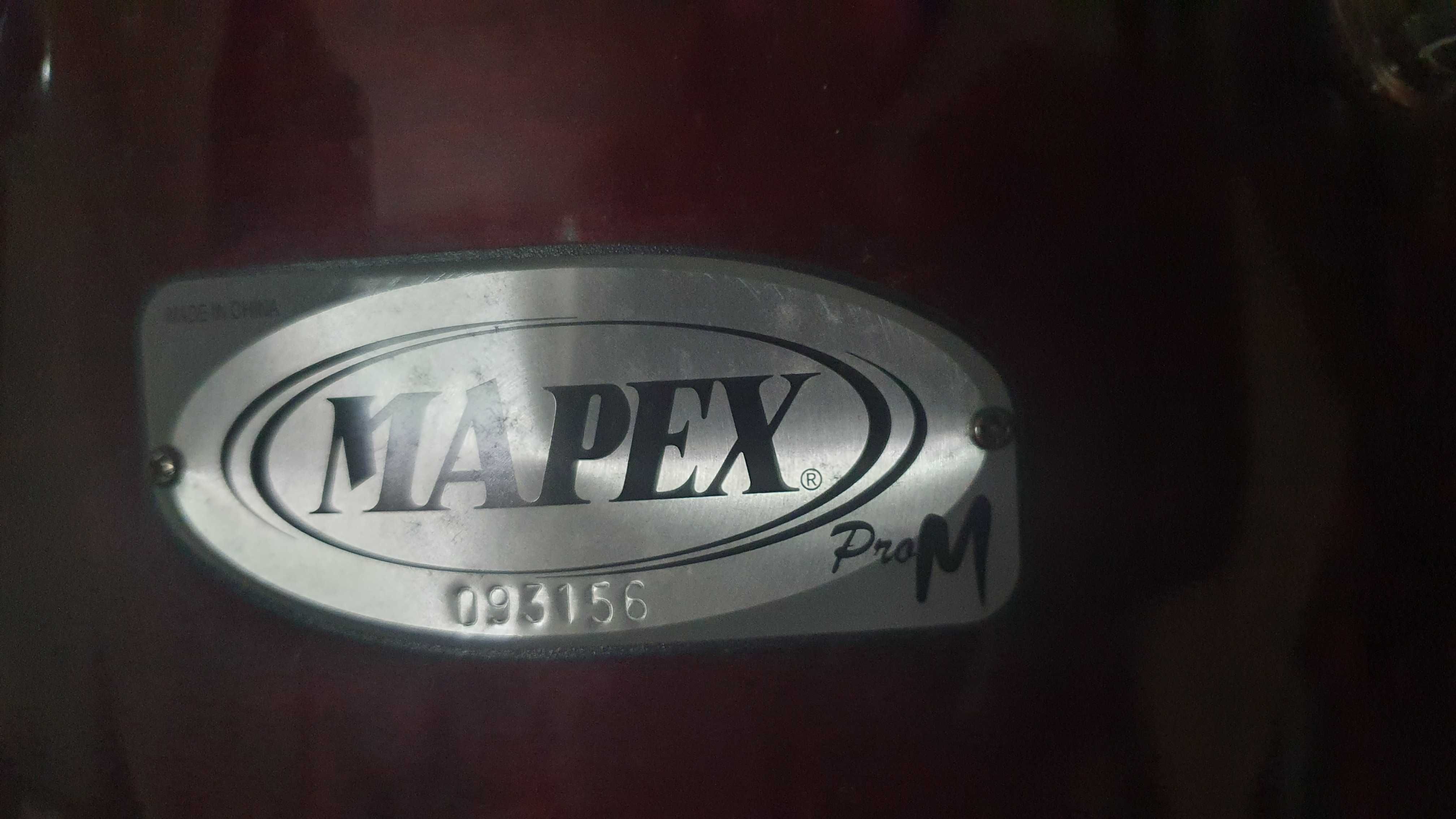 Zestaw perkusyjny Mapex Pro M + statywy - jak nowa.