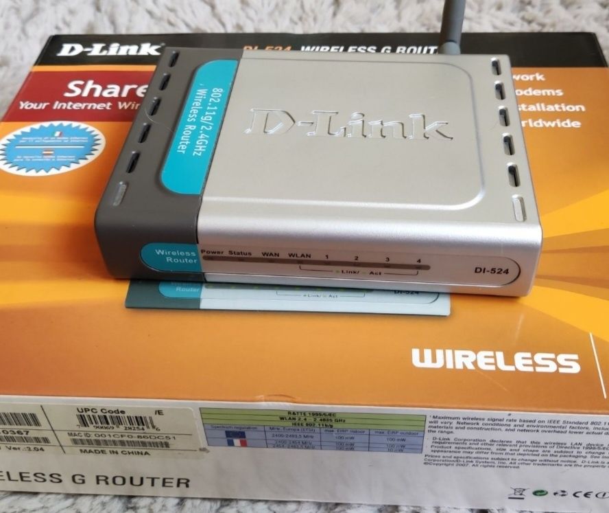 Router D-link DI 524