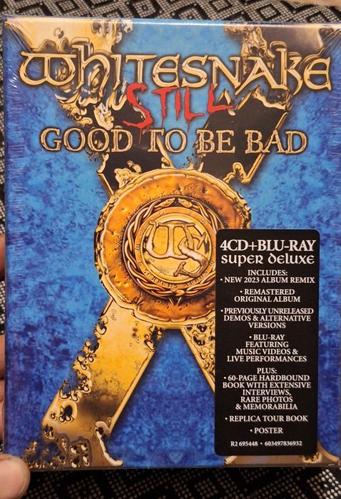 Whitesnake - Still Good To By Bad - box blu ray + 4 cd