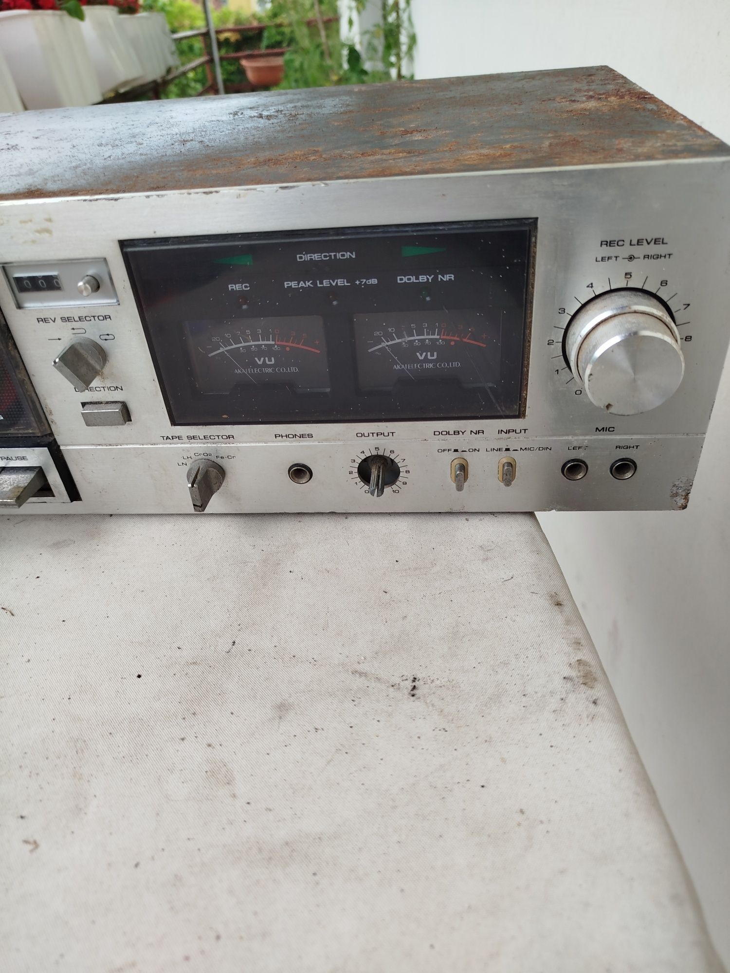 Deck magnetofon Akai Technics
