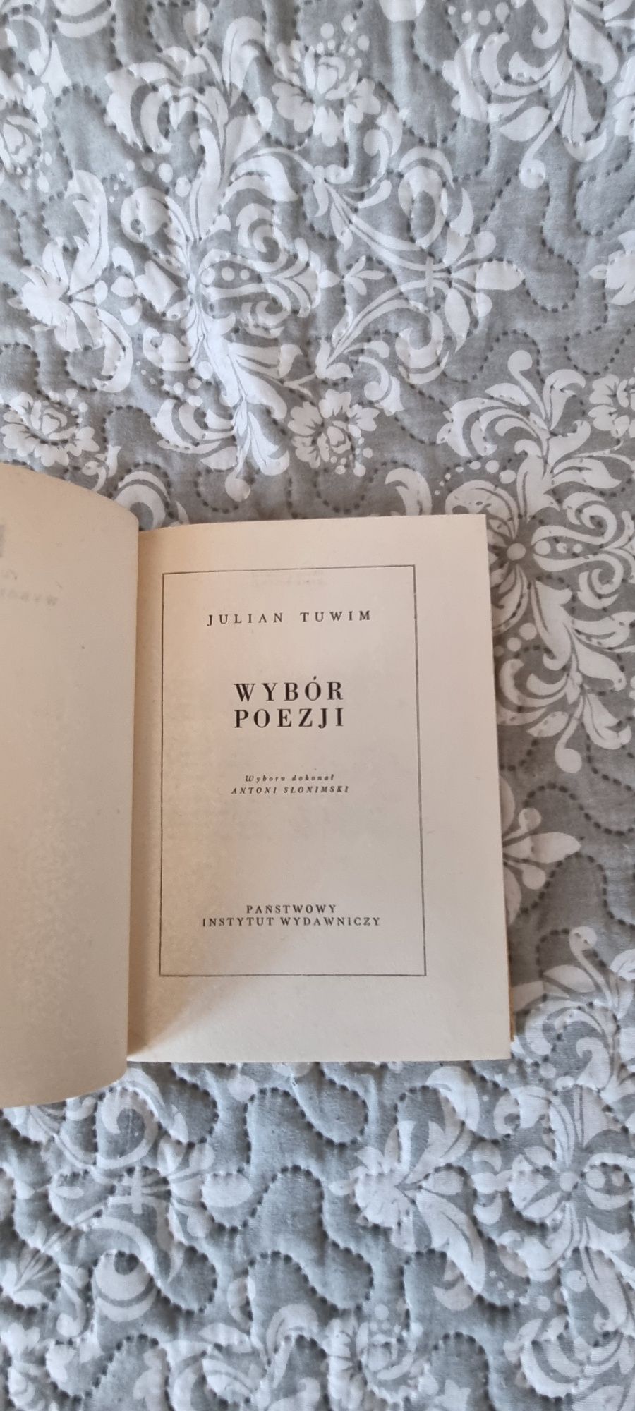 Julian Tuwim Wybór Poezji wyd. 1961