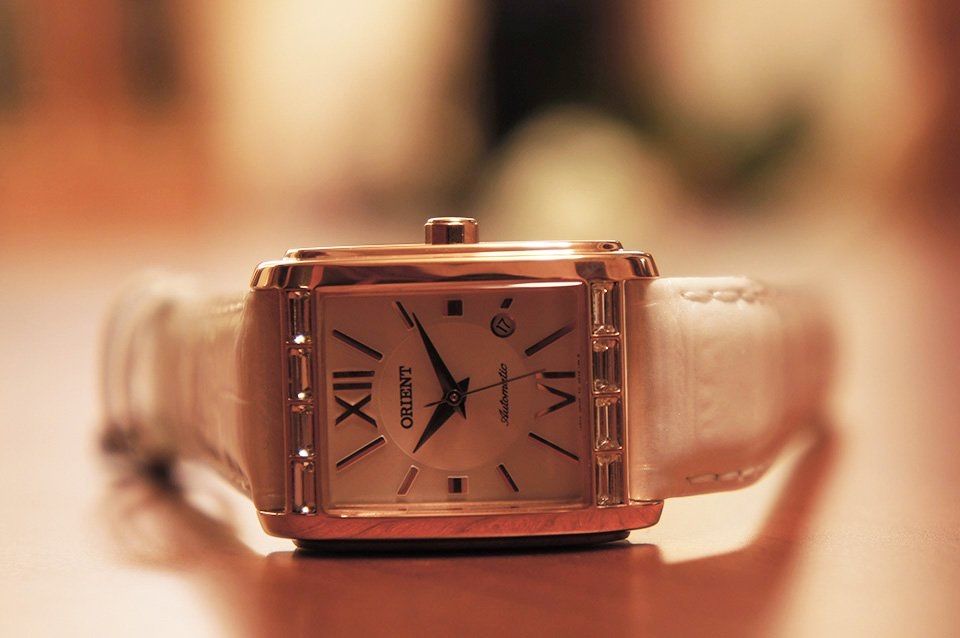 Жіночий годинник Orient FNRAP003W0 Оригінал Гарантія Механічні