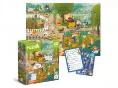 Wimmelpuzzle 60 Summer in the village. Dodo