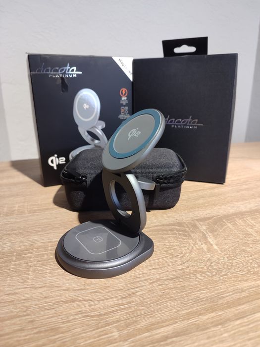 Магнітний складний зарядний пристрій Dacota Platinum Qi2 3-в-1