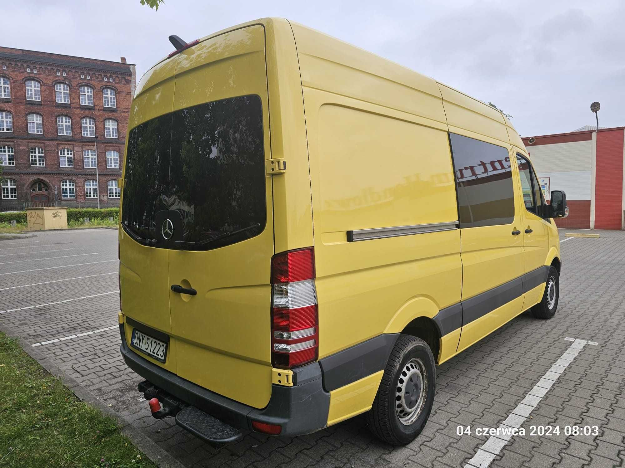 Wynajem Długoterminowy busa Mercedes Sprinter - TANIE BUSY NA KURIERKĘ