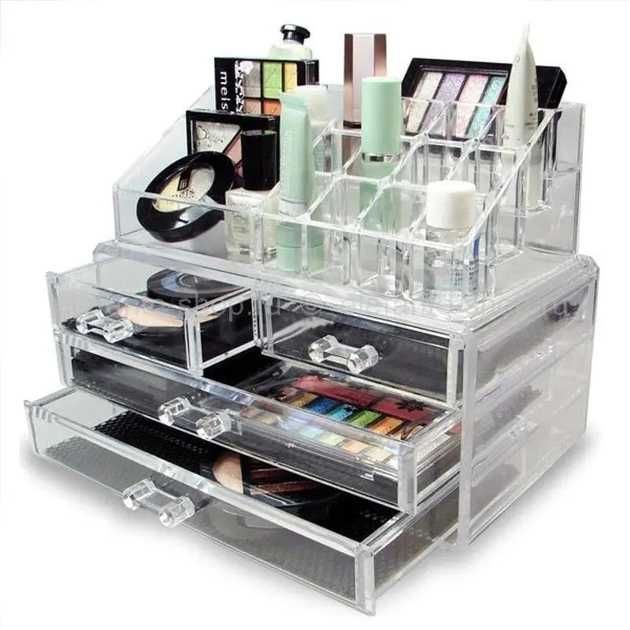 Акриловый органайзер для косметики BEAUTY BOX, органайзер настольный
