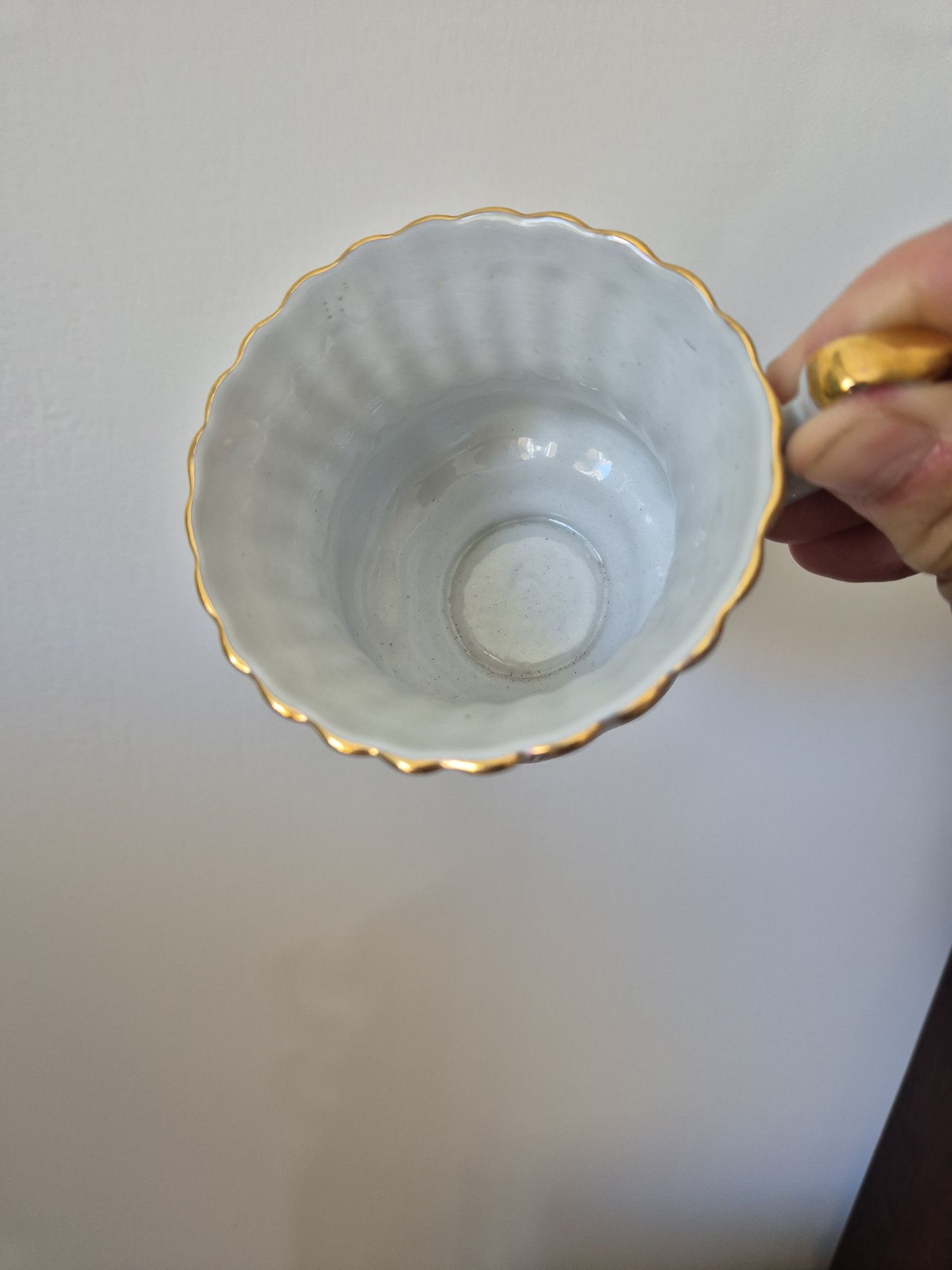 Filiżanka mlecznik porcelana chodzież