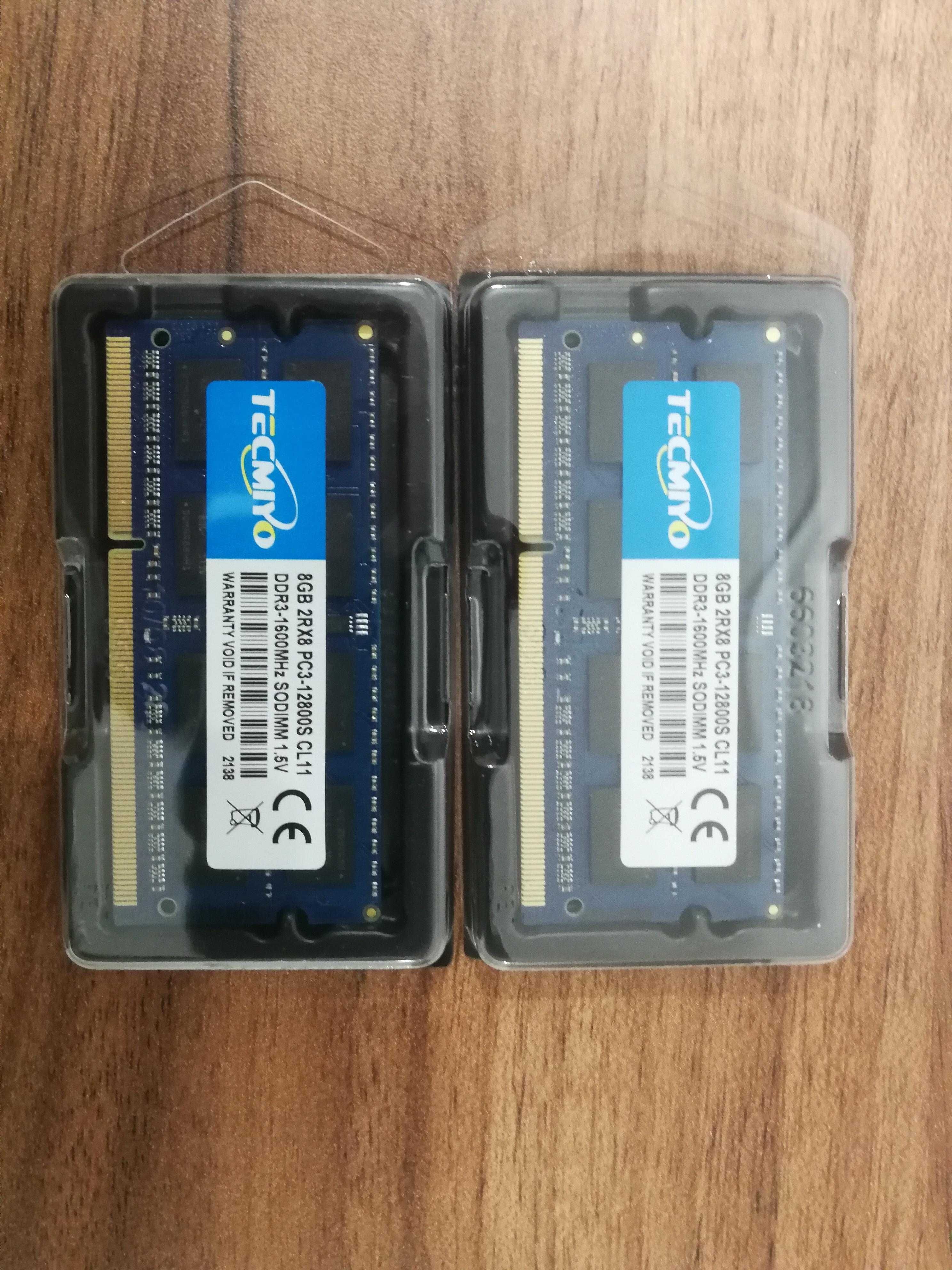 TECMIYO 8GB 2RX8 PC3-12800s DDR3 1600MHz