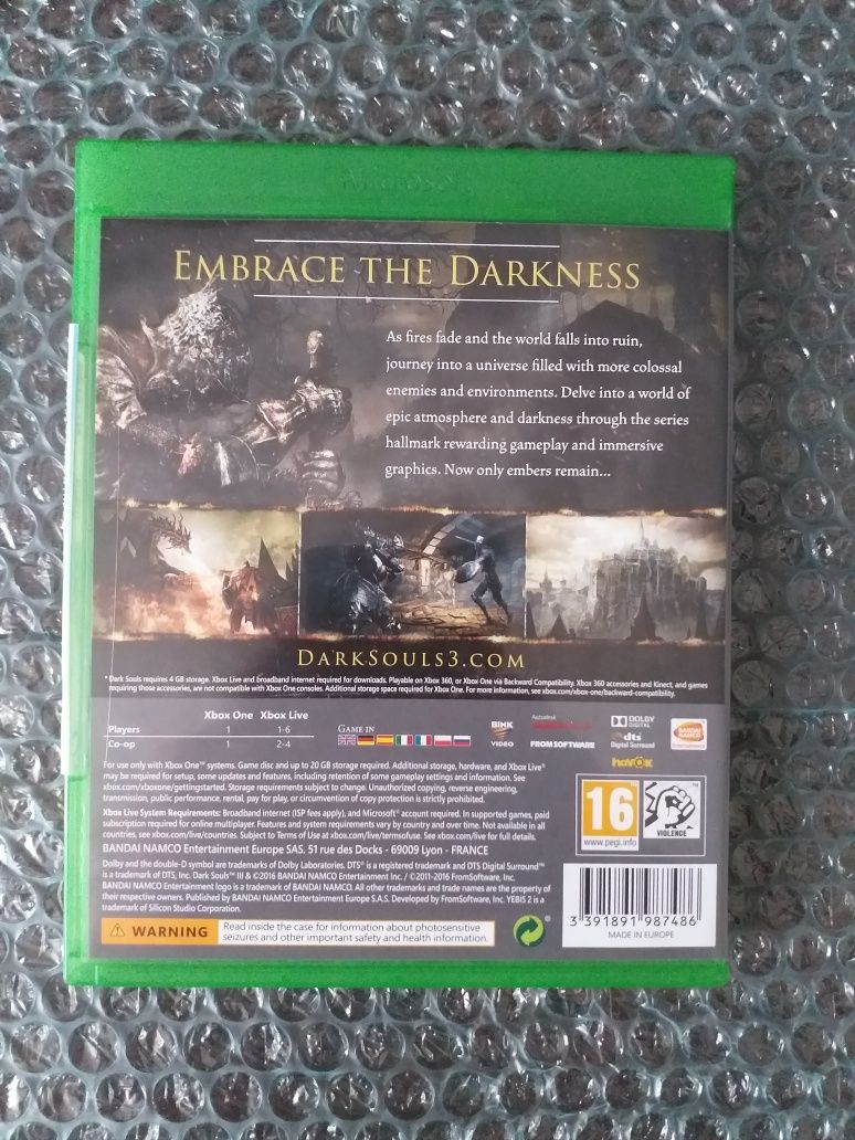 Dark Souls 3 PL Xbox one