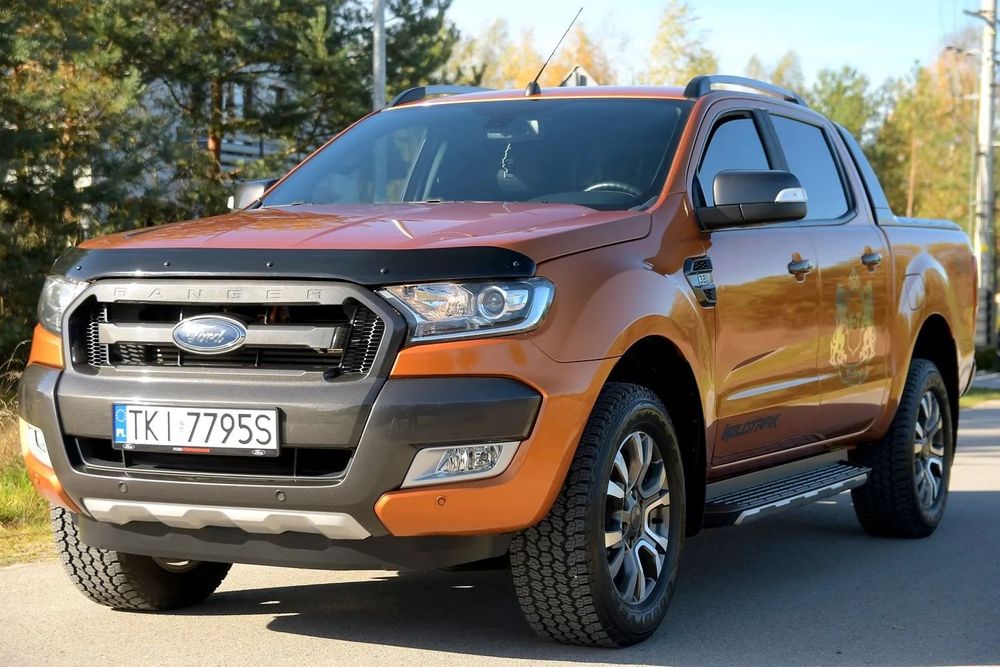 Ford RANGER=3.2TDCi=4X4=HAK-3.5T=WILDTRAK  oRyGiNaŁ / Pakiet OFF-ROAD / Manual / EURO 6 / SALON POLSKA