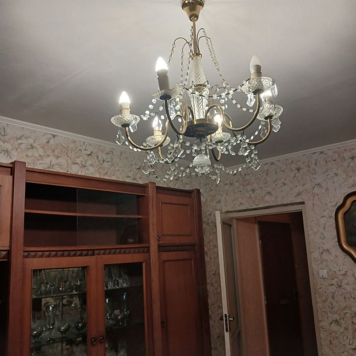 Люстра хрустальная