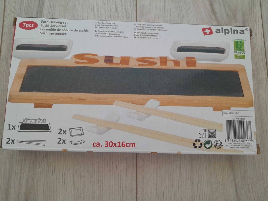 Taca deska łupek do serwowania Sushi